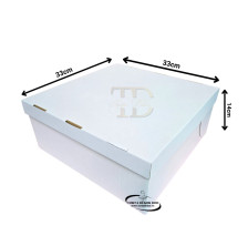 Kutija Za Tortu 33x33x14 (SD Set 5 kom)